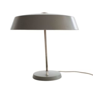 Gray desk lamp from the 1950s