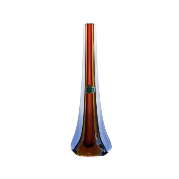 “Teardrop” Murano sommerso vase from the 1960s