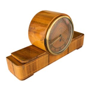 Beautiful Mom mantel clock in wooden case