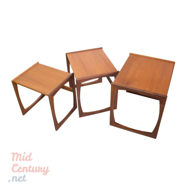 Set of 3 nesting tables made by G-Plan in the 1960s